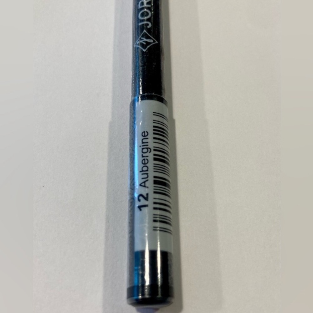 Bundle of 5 Jordana Eyeliner Pencil #12 "Aubergine" Eggplant NOS SEALED - Picture 11 of 13